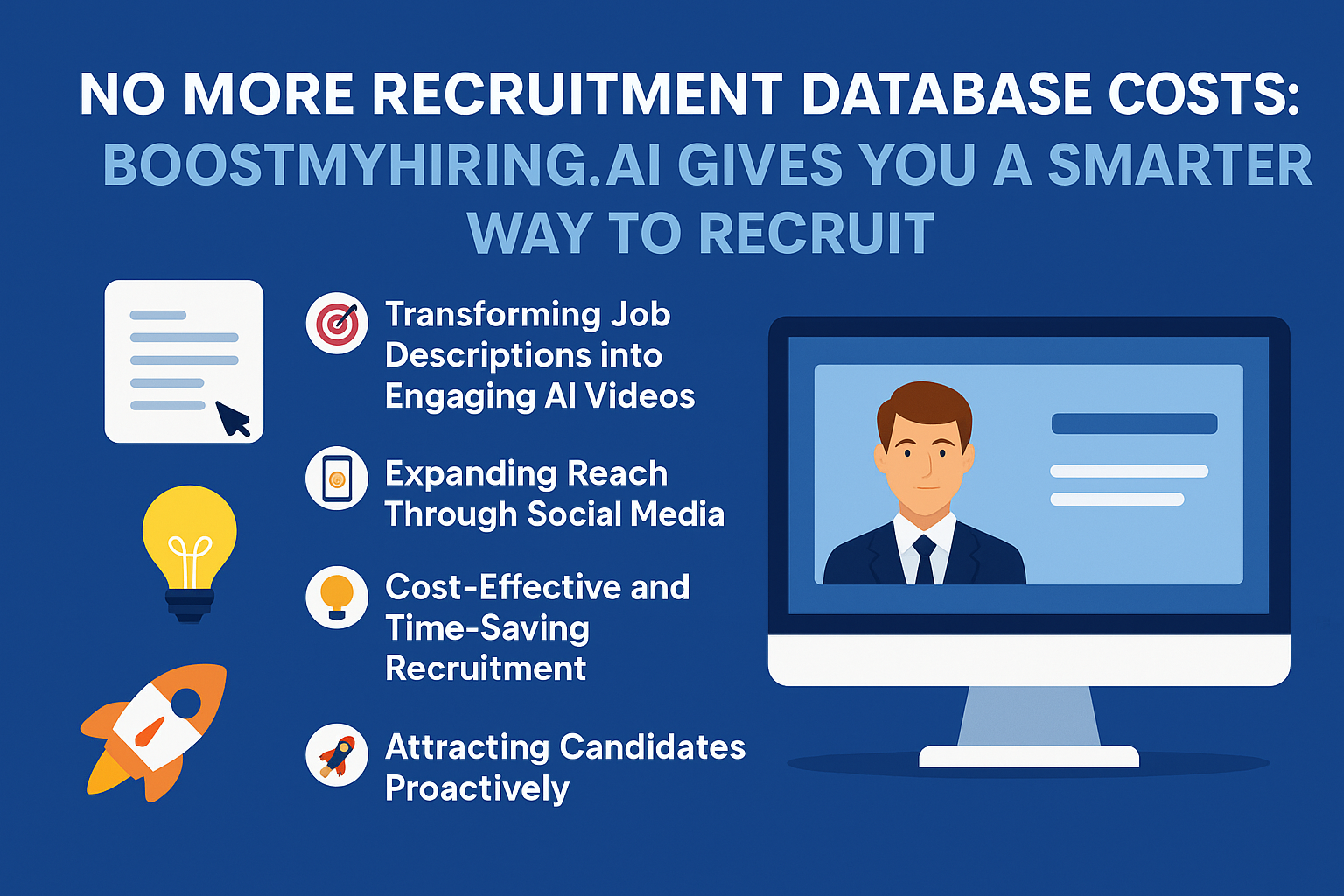 No More Recruitment Database Costs: BoostMyHiring.ai Gives You a Smarter Way to Recruit