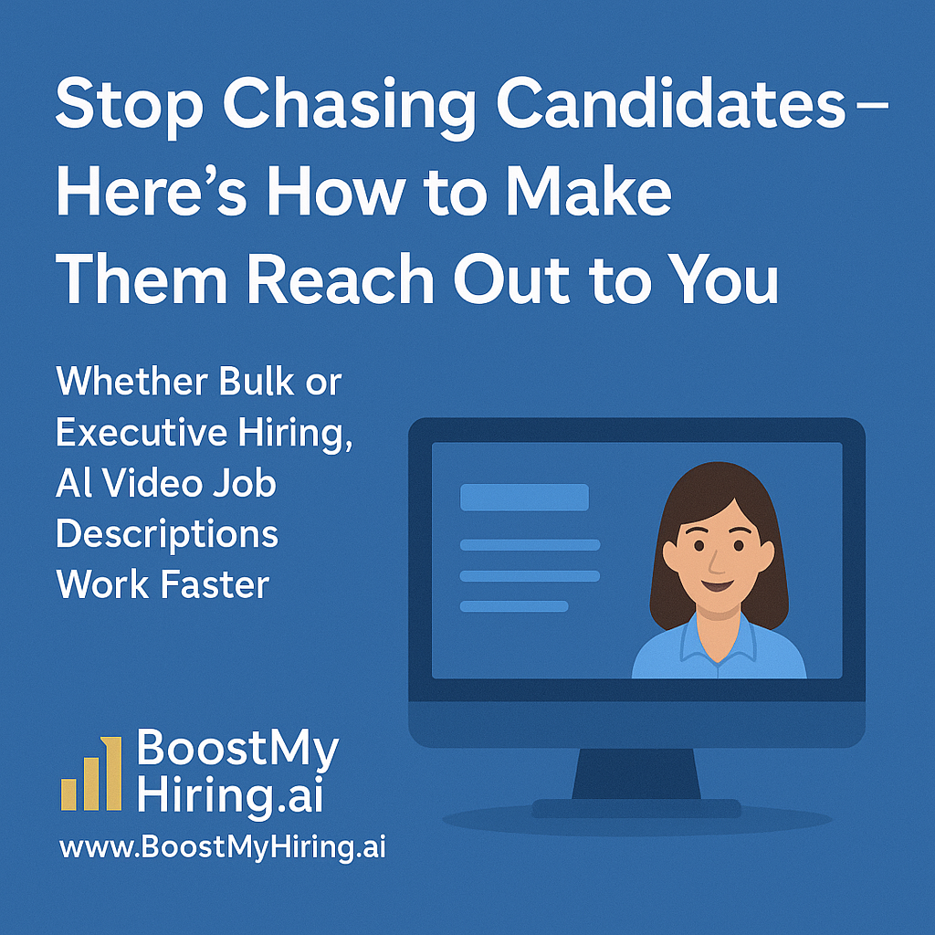Stop Chasing Candidates – Here's How to Make Them Reach Out to You